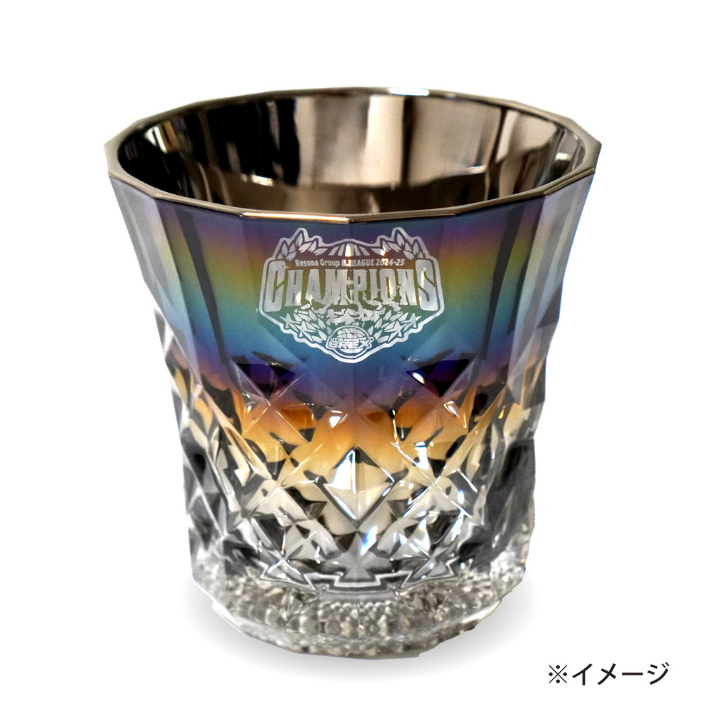 《第1次受付 6/2(月)18:00～ 6/8(日)23:59》【予約販売】BREX B.LEAGUE 2024-25 チャンピオン グラス(Rex) 詳細画像 1カラー 2